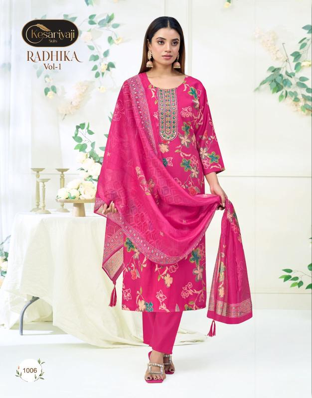 Keshriya radhika vol 1 printed kurtis wholesale